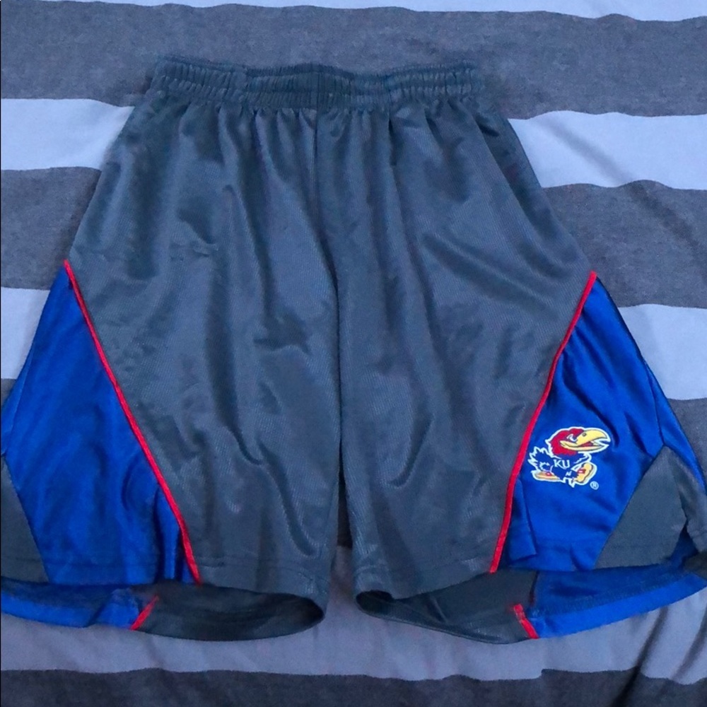 Men’s KU Jayhawks basketball shorts